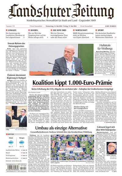 Landshuter Zeitung 2026-05-14