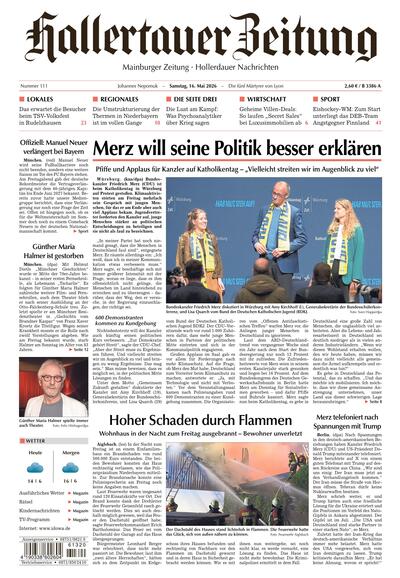 Hallertauer Zeitung 2026-05-16