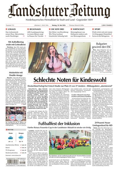 Landshuter Zeitung 2026-05-18