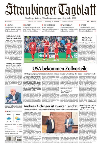 Straubinger Tagblatt 2026-05-21