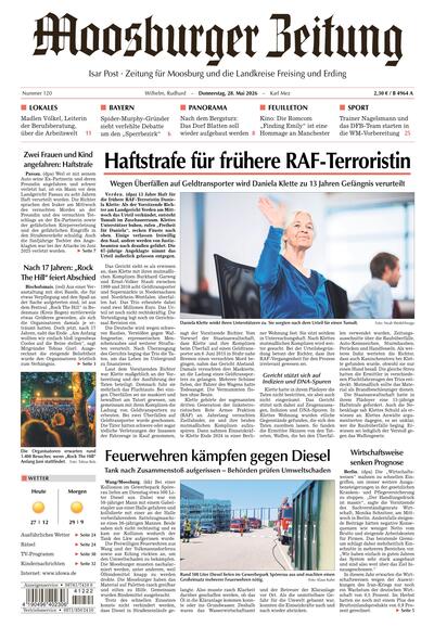 Moosburger Zeitung 2026-05-28