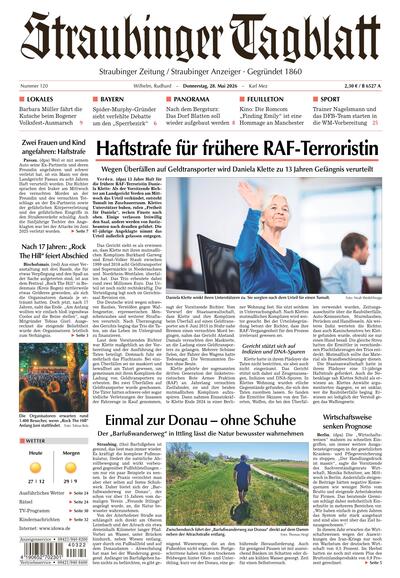 Straubinger Tagblatt 2026-05-28