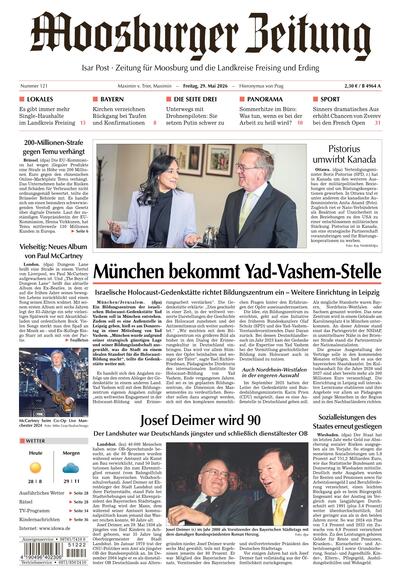 Moosburger Zeitung 2026-05-29