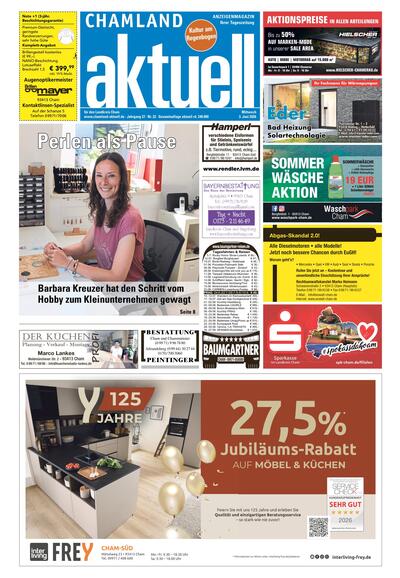 Chamland aktuell 2026-06-03
