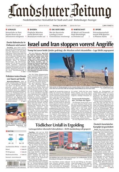 Landshuter Zeitung (A) 2026-06-09