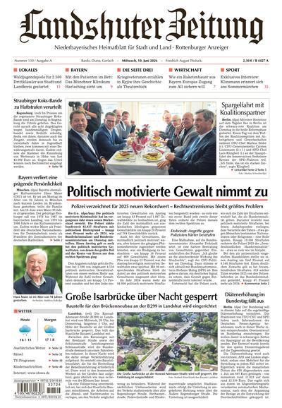 Landshuter Zeitung (A) 2026-06-10