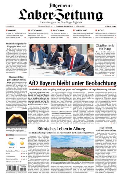 Allgemeine Laber Zeitung 2026-06-18