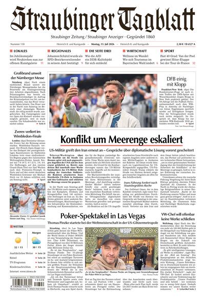 Straubinger Tagblatt 2026-07-13