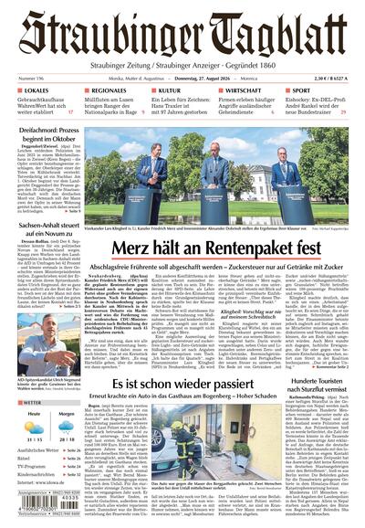 Straubinger Tagblatt 2026-08-27