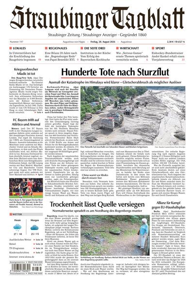 Straubinger Tagblatt 2026-08-28