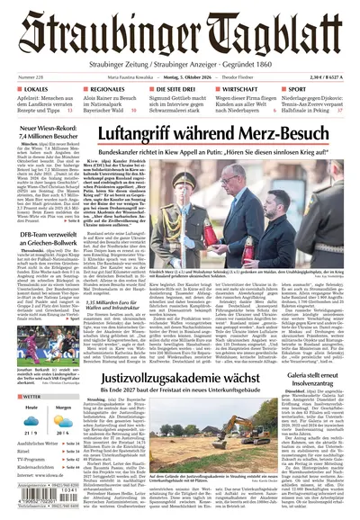 Straubinger Tagblatt 2026-10-05