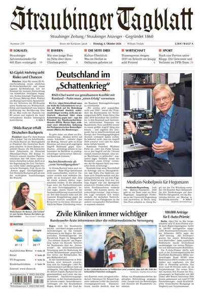Straubinger Tagblatt 2026-10-06