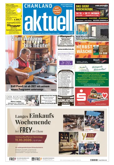 Chamland aktuell 2026-10-08