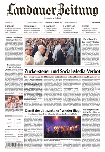 Landauer Zeitung 2026-10-15