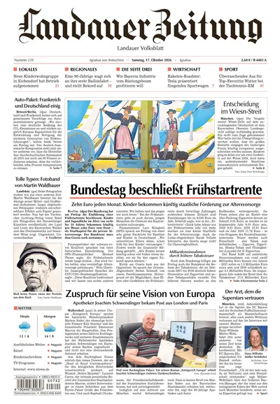 Landauer Zeitung 2026-10-17