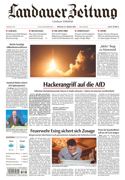 Landauer Zeitung 2026-10-21