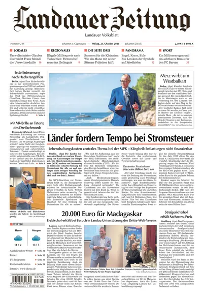 Landauer Zeitung 2026-10-23