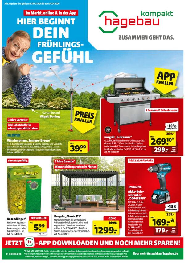 Eisen Würz, Hagebau kompakt 2026-03-27